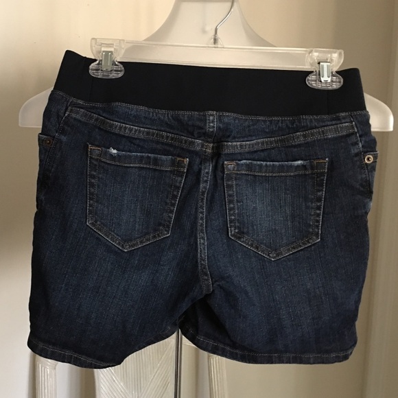 LIZ Lange maternity jean shorts size XS/TP - Picture 3 of 4